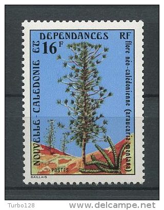 Nlle CALEDONIE 1978 N° 418 ** Neuf = MNH Superbe Flore Néo Calédonienne Arbres Trees Araucaria - Neufs