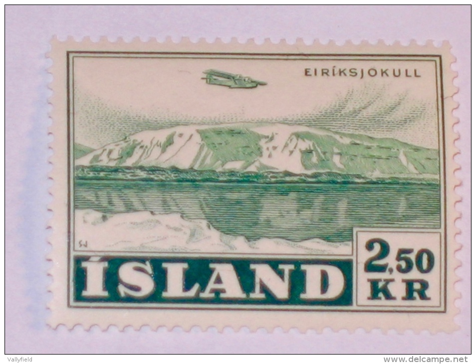 ISLAND / ISLANDE  1952  SCOTT # C-28 - Poste Aérienne