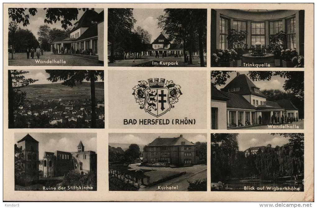 Bad Hersfeld. Mehrbildkarte - Bad Hersfeld