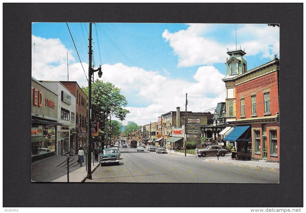 GRANBY - QUÉBEC - UNE PARTIE DE LA RUE PRINCIPALE - PHOTO PAUL HÉNAULT - Granby