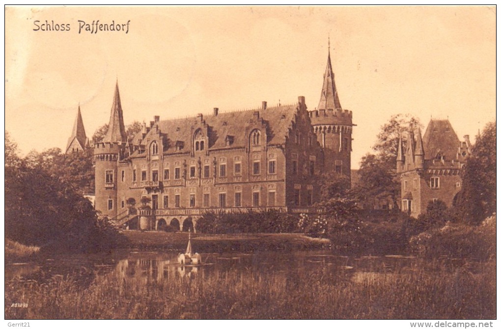 5010 BERGHEIM - PAFFENDORF, Schloss, 1910 - Bergheim