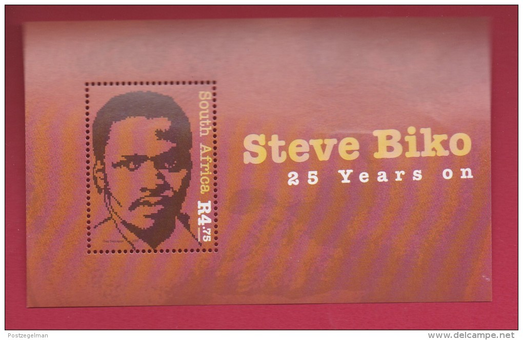 SOUTH AFRICA, 2002, MNH Block (miniature Sheet) , Steve Biko,  Sa 1510, #9005 - Unused Stamps