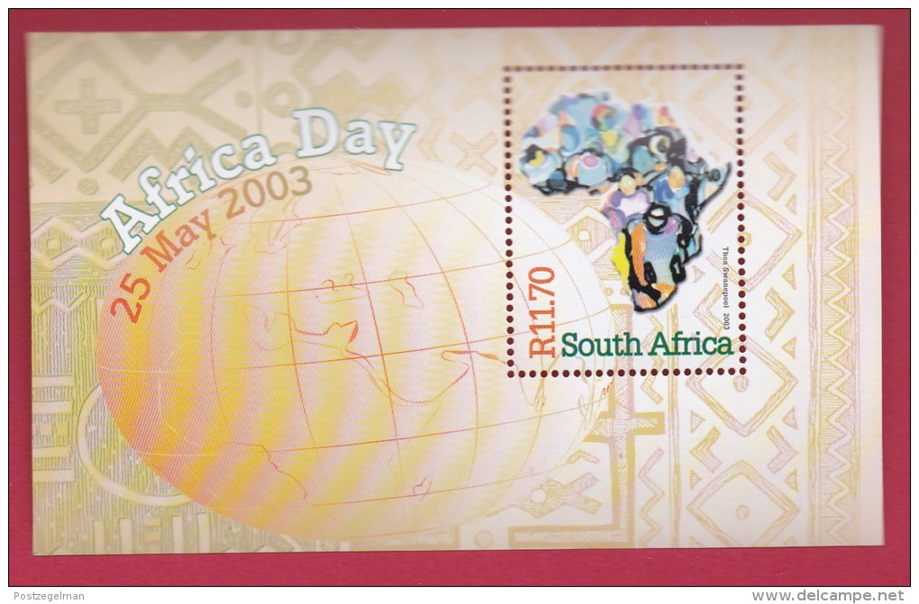 SOUTH AFRICA, 2003, MNH Block (miniature Sheet) , Africa Day,  Sa 1549, #9008 - Unused Stamps