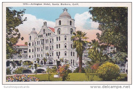 California Santa Barbara Arlington Hotel - Santa Barbara
