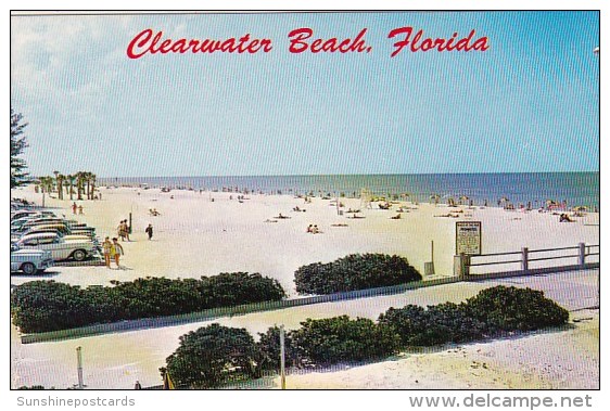 Florida Clearwater Beach White Sands Of Clearwater Beach - Clearwater