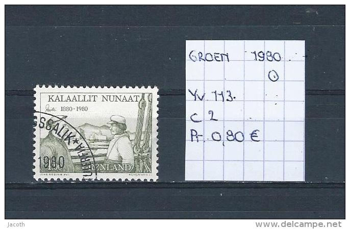 Groenland 1980 - Yv. 113 Gest./obl./used - Gebruikt