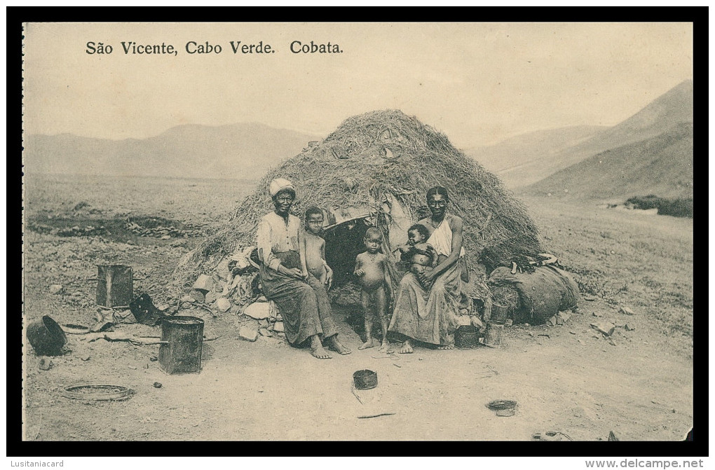 SÃO VICENTE - COSTUMES - Cocobata  Carte Postale - Cape Verde