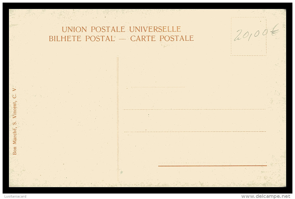 SÃO VICENTE -  COSTUMES -Natives Servants ( Ed. Bon Marché)  Carte Postale - Cape Verde