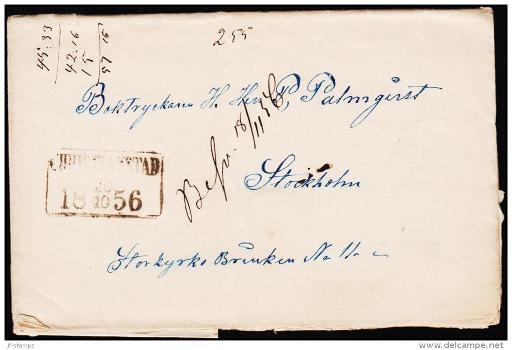 1856. CHRISTIANSTAD 20 10 1856.  (Michel: ) - JF192950 - ... - 1855 Vorphilatelie