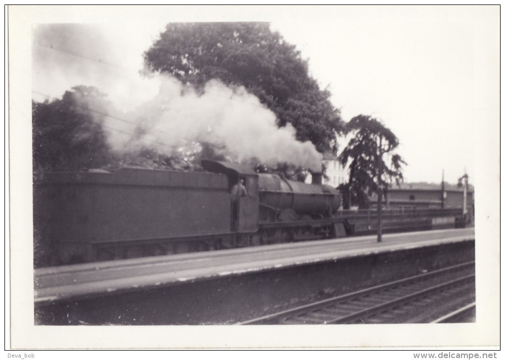 Railway Photo GWR 6872 Crawley Grange Basingstoke 1962 Great Western 4-6-0 Loco - Eisenbahnen