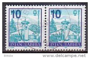 Jugoslawien  3097 Paar , O   (M 2099) - Used Stamps