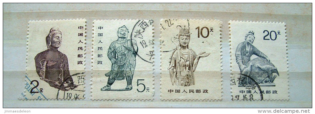 China 1988 Statues Art - Scott 2189/92 = 4.15 $ - Used Stamps