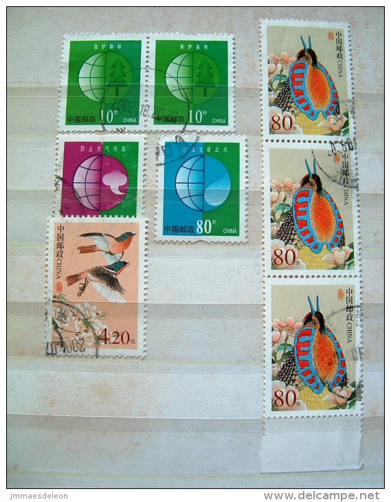 China 2002 Birds Planet - Usados