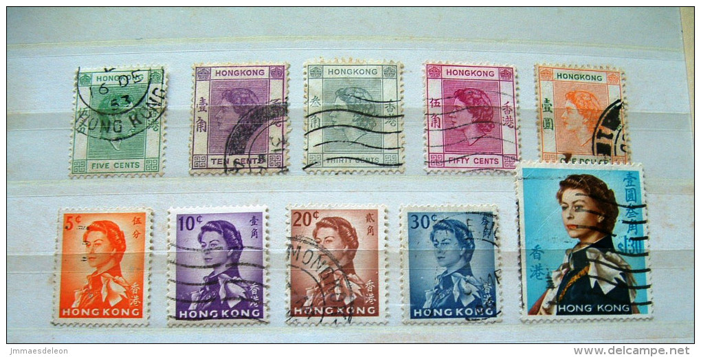Hong Kong 1938 - 1962 King Queen - Usados