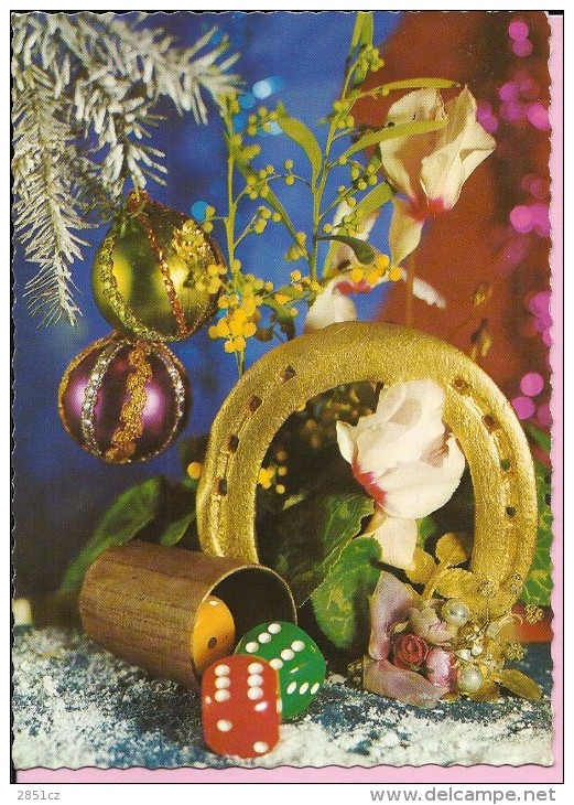 Happy New Year - Decorations, 1974., Yugoslavia (Jež C-16656) - New Year