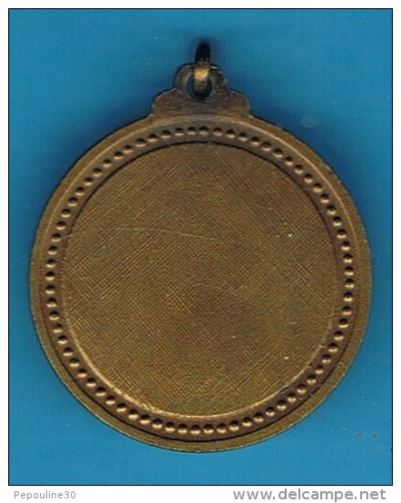 ** MÉDAILLE ** JOUTES NAUTIQUES ** DORÉ ** Ø 3,1 Cm ** - Rudersport