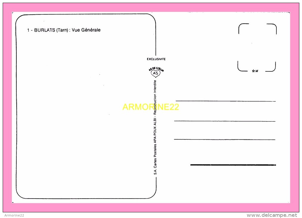 CPM  BURLATS  Vue Generale - Sonstige & Ohne Zuordnung