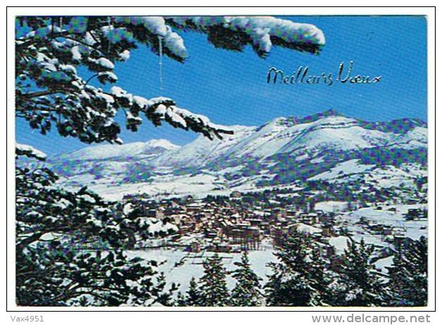 MEILLEURS VOEUX DE VILLARD DE LANS VUE GENERALE ET LE CORNAFION - Vienne