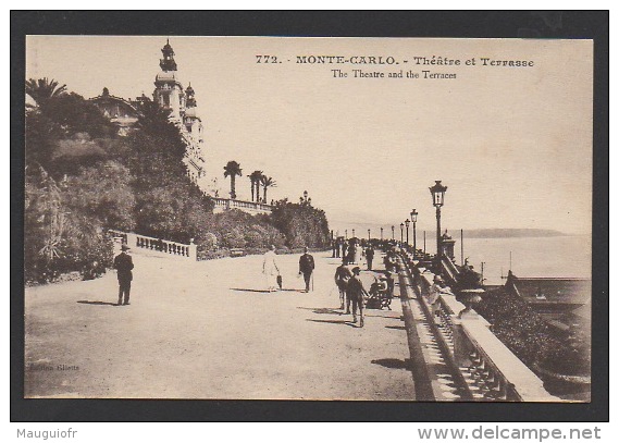 DF / MONACO / MONTE-CARLO / LE THÉÂTRE ET LA TERRASSE / ANIMÉE - Teatro De ópera