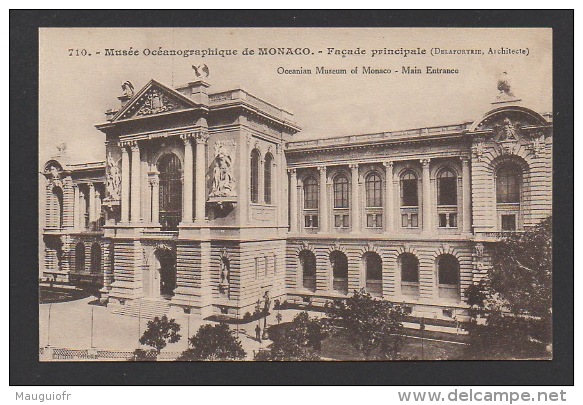 DF / MONACO / MUSÉE OCÉANOGRAPHIQUE / FAÇADE PRINCIPALE - Oceanographic Museum