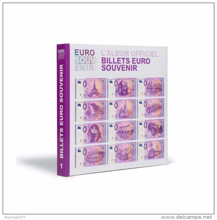 Album Imprimé Pour Billet « Euro Souvenir » 2015 - PROMOTION - SPECIMEN OFFERT Avec Cet Album - Zubehör