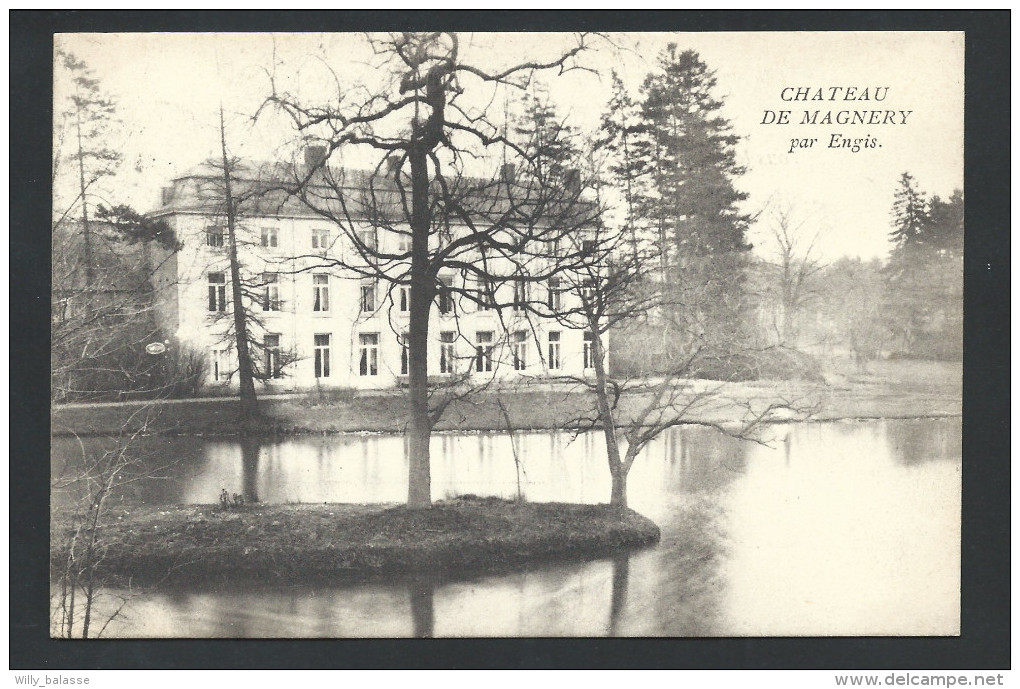 CPA - Château De MAGNERY Par ENGIS - 1908  // - Engis