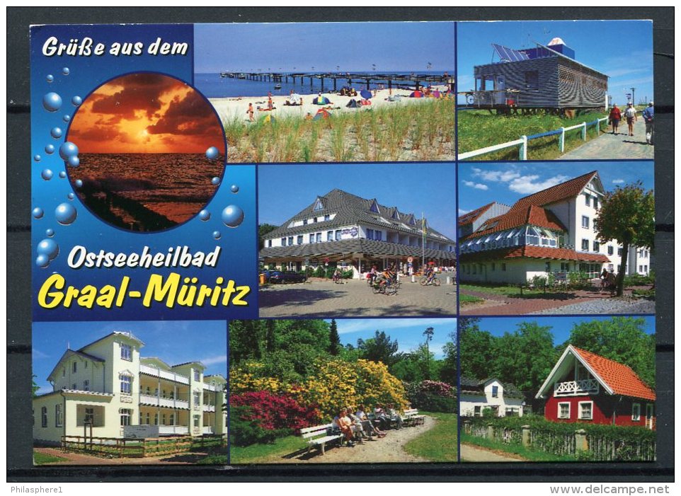 (03221) Ostseeheilbad Graal-Müritz/ Mehrbildkarte - Gel. - Graal-Müritz