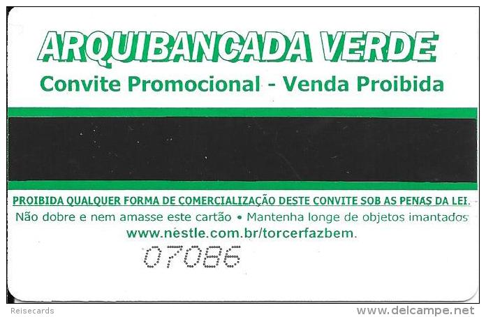 Brasilien: Football Campeonato Brsileiro 2006 - Fluminense X Cruzeiro - Advertisment Nestlé - Sonstige & Ohne Zuordnung