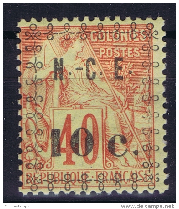 Nouvelle Calédonie  Yv Nr 13  MH/* Falz/ Charniere. 1891 - Neufs