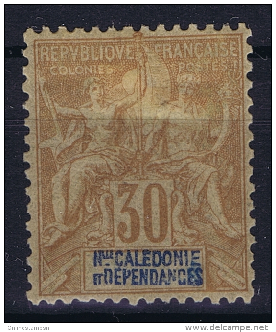 Nouvelle Calédonie  Yv Nr 49  MH/* Falz/ Charniere. 1892 - Neufs