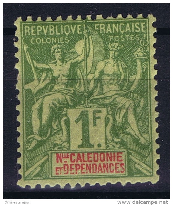 Nouvelle Calédonie  Yv Nr 53  MH/* Falz/ Charniere. 1892 - Ungebraucht