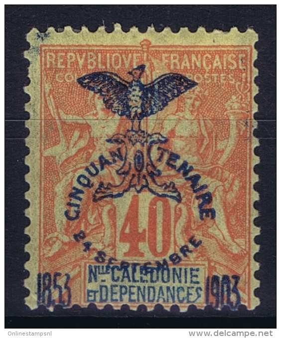 Nouvelle Calédonie  Yv Nr 77  MH/* Falz/ Charniere  1903 - Ongebruikt