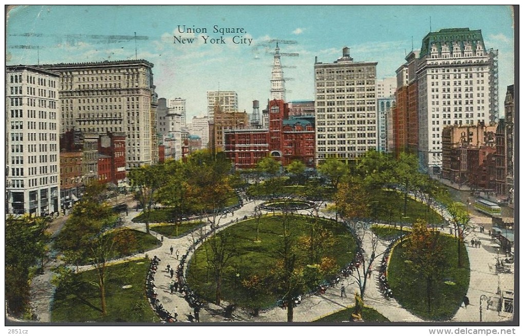 Union Square - New York City, New York, 1930., United States - Union Square