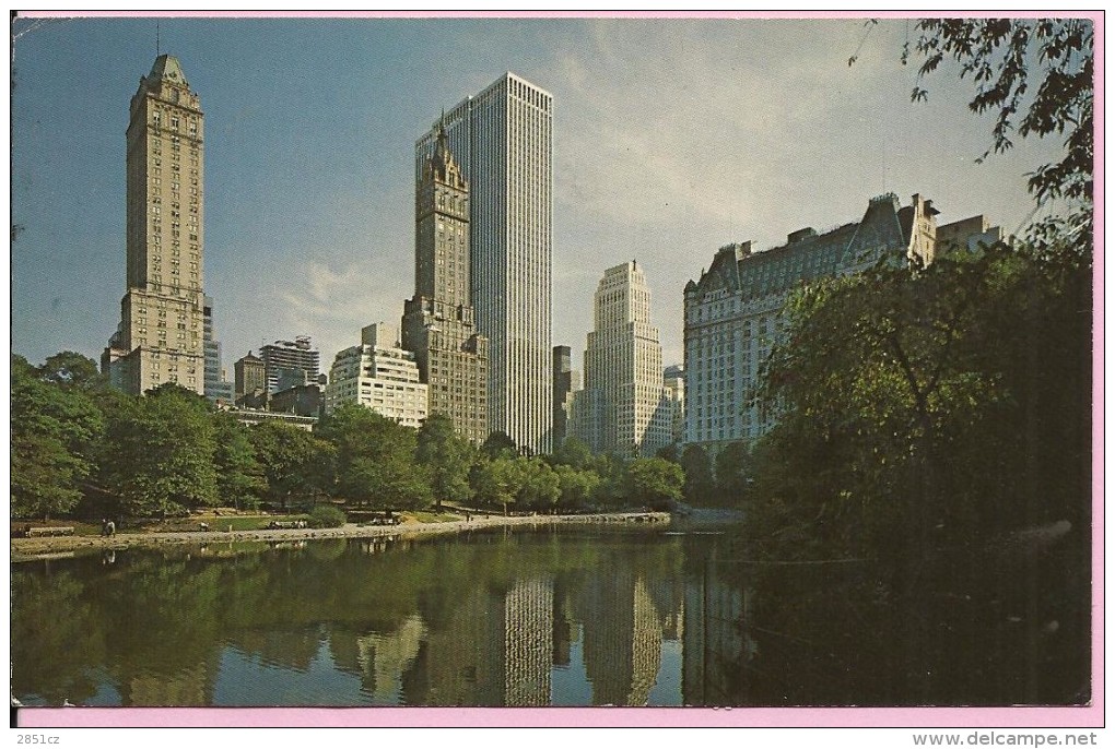 Central Park - New York City, New York, 1971., United States , Air Mail - Central Park