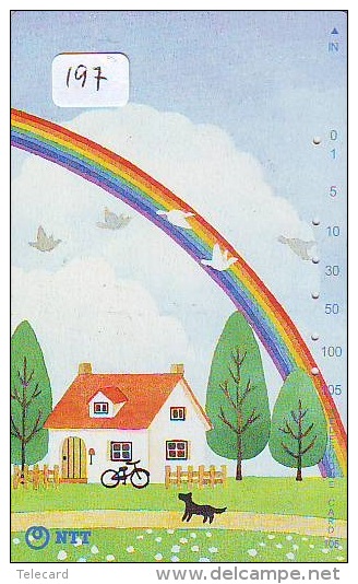 ARC EN CIEL - RAINBOW - Regenboog - Regenbogen Phonecard Telefonkarte (197) - Astronomy