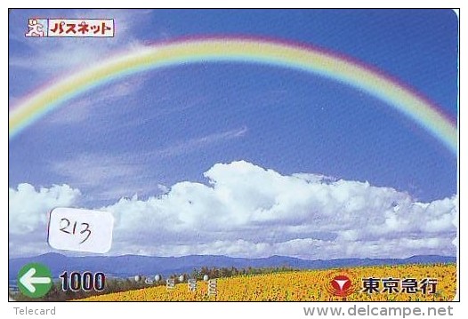 ARC EN CIEL - RAINBOW - Regenboog - Regenbogen Card Karte (213) - Astronomùia