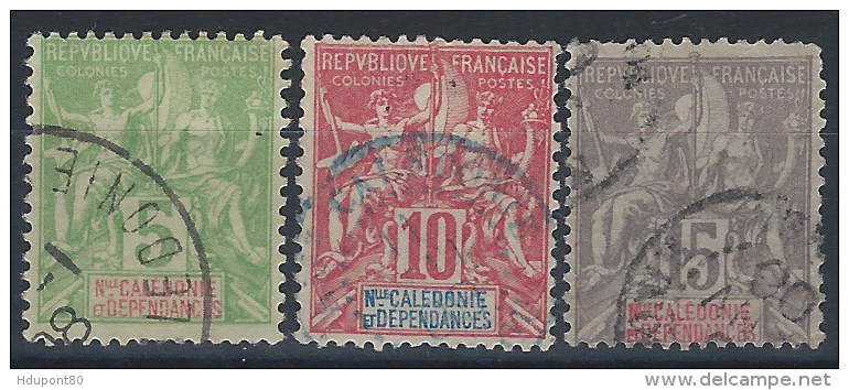 YT 59 Au 61 - Unused Stamps