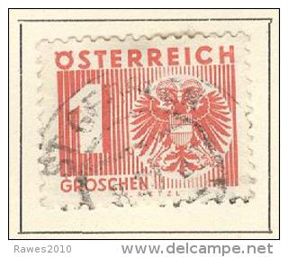 Österreich Portomarken 1935 Mi. 159 + 171 Gest. Wappen Adler - Strafport