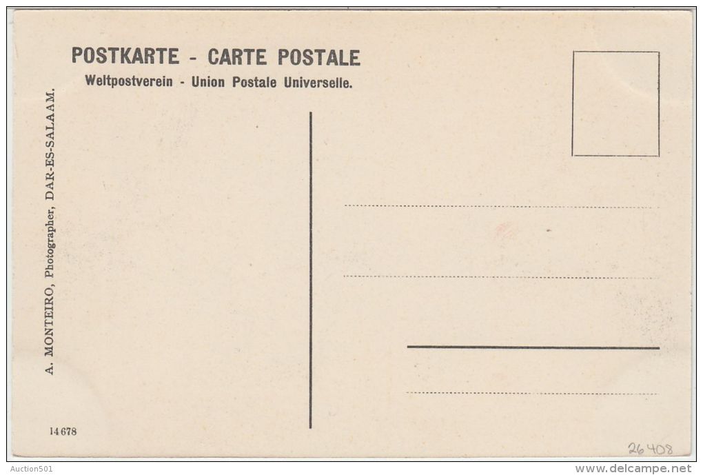 26408g  DAR ES SALAM - Kaiserstrasse - Deutsch-Ost-Afrika - Tanzanie