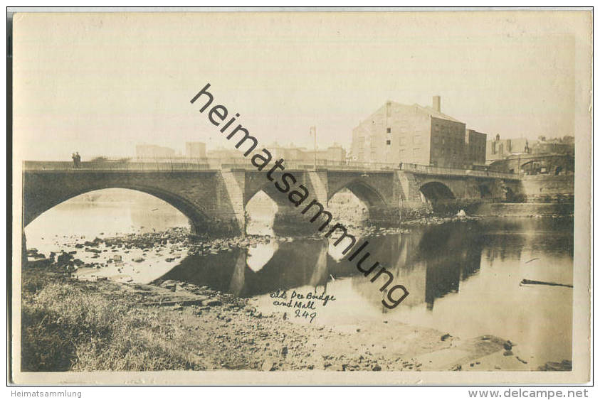 Chester - Dee Bridge - Foto Ansichtskarte - Verlag Wil. R. Rose Chester - Autres & Non Classés
