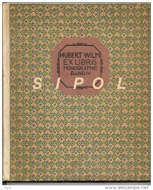 Hubert Wilm (1887-1953) Pochette De 4 Gravures Et 3 Lithos Sous Passe Partout N°27/225 Artur Wolf Wien  Année 1911 - Ex Libris