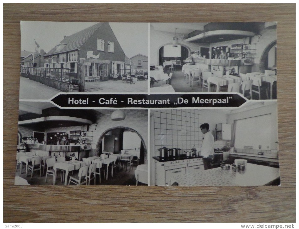 CPA PHOTO  PAYS BAS HOTEL CAFE RESTAURANT DE MEERPAAL MULTI VUES - Dronten