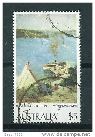 1979 Australia $5 Art,A.Streeton Used/gebruikt/oblitere - Gebruikt