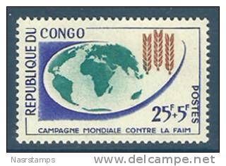 Congo - Brazzaville 1963 ( Freedom From Hunger Issue - Campagne Mondial Contre La Faim) - MNH (**) - Against Starve