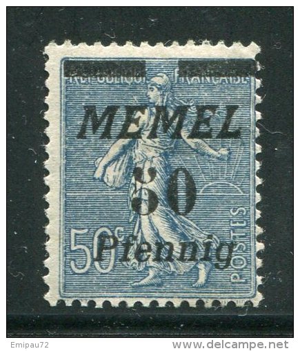 MEMEL- Y&T N°54- Neuf Avec Charnière * - Unused Stamps