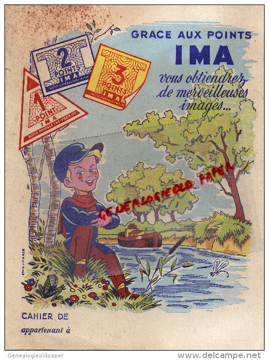 PROTEGE CAHIER- COLLECTION IMAGES IMA- EMBALLAGE 15 BD DES ITALIENS -75- PARIS- FACTEUR - Sonstige & Ohne Zuordnung