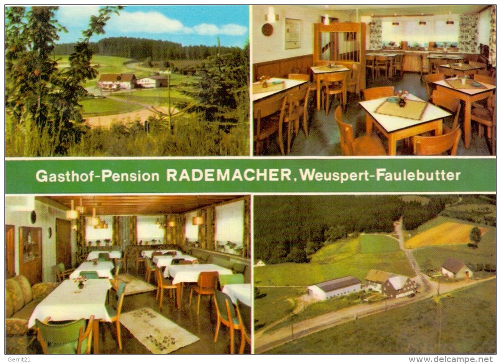 5950 FINNENTROP - WEUSPERT-FAULEBUTTER, Gasthof Rademacher - Olpe