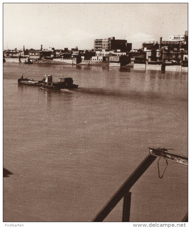 ALTE POSTKARTE TIGRIS GENERAL VIEW IN BAGHDAD Bagdad Irak Iraq Boot Ship Boat Postcard Cpa Ansichtskarte AK - Iraq