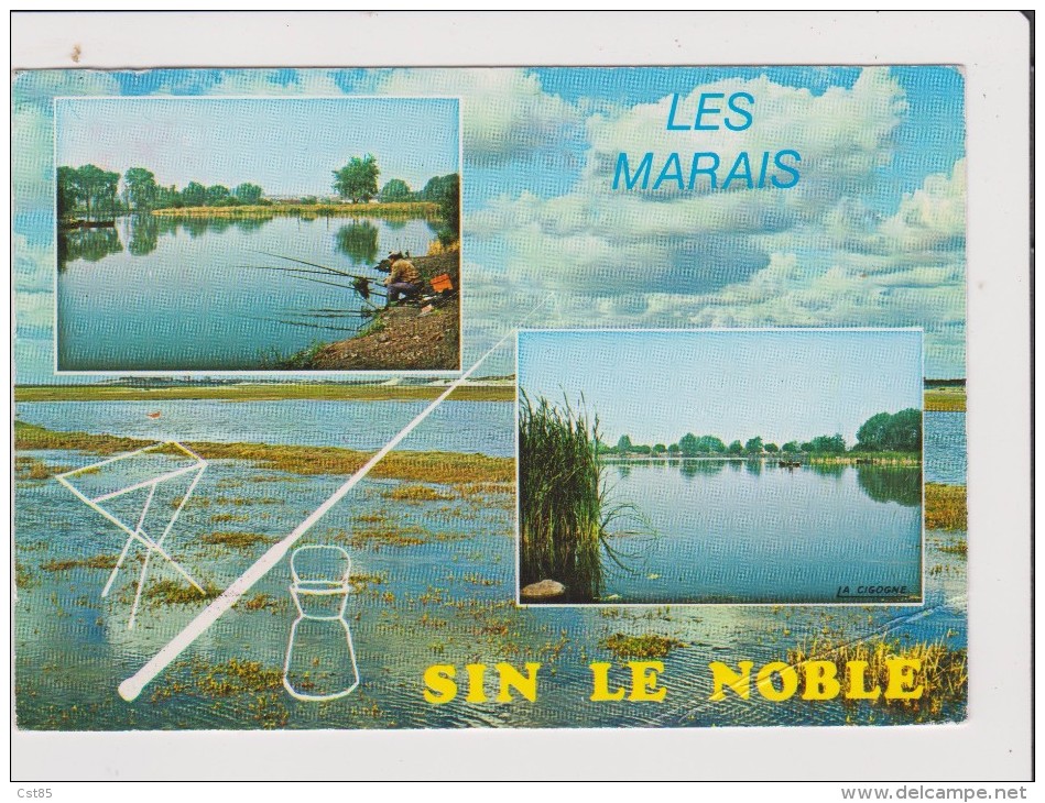 CPM - SIN LE NOBLE - Les Marais - Multivues - Altri & Non Classificati