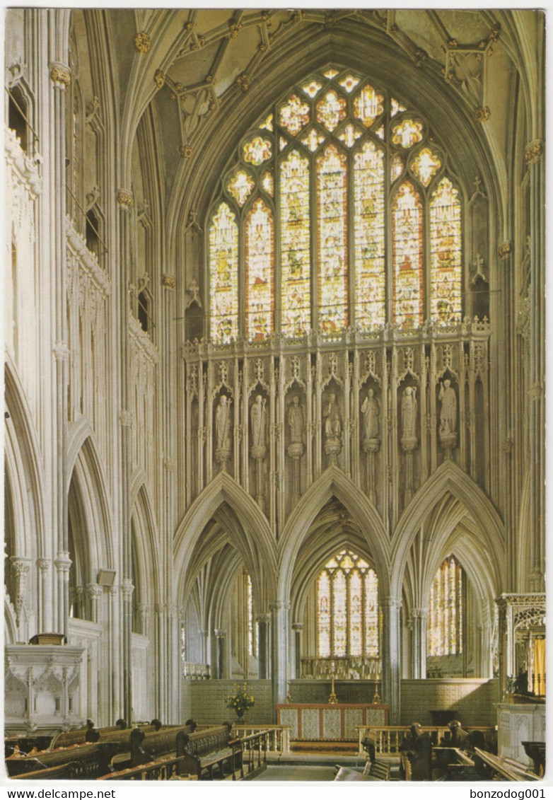 Quire With Jesse Window, Wells Cathedral, Somerset. Unposted - Wells